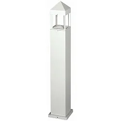 Lichtpaal TYPE NO 2299 hoekig, dimbaar IP44, wit mat