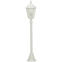 Padverlichting TYPE NO 4142 1-vlams, hoekig E27 IP23, wit dimbaar