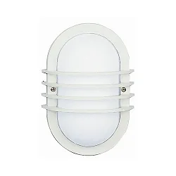 Wand- en plafondarmatuur TYPE NO 6046 E27 IP44, wit mat dimbaar