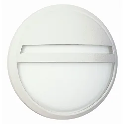 Wandarmatuur voor buitenshuis TYPE NO 6106 rond, met omslag E27 IP44, zwart mat dimbaar