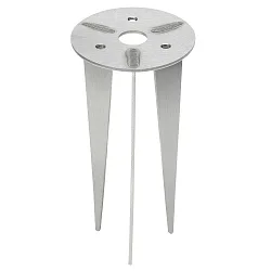 ground spike TYPE NO 0007 / Ø 10.5CM mechanical, stainless steel
