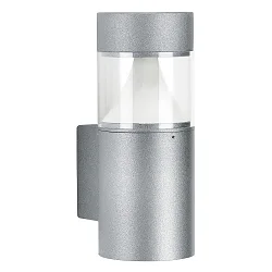 Buitenspot TYPE NO 0275 cilindrisch, slagvast IP54, zilver mat dimbaar