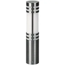 Sokkelarmatuur TYPE NO 0559 cilindrisch G24d-2 IP44, rvs dimbaar