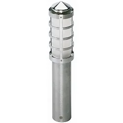 Sokkelarmatuur TYPE NO 0584 E27 IP44, rvs