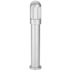 Lichtpaal TYPE NO 2015 cilindrisch E27 IP44, zilver mat dimbaar