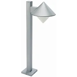 Padverlichting TYPE NO 2026 E27 IP44, zilver mat dimbaar