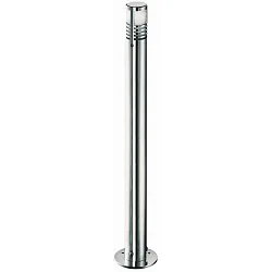Lichtpaal TYPE NO 2244 cilindrisch G9 IP44, rvs mat dimbaar
