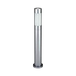 Lichtpaal TYPE NO 2249 cilindrisch E27 IP44, zilver mat dimbaar