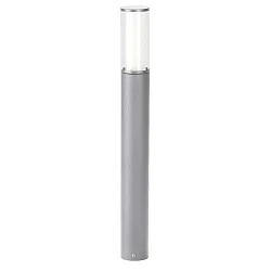 Lichtpaal TYPE NO 2269 cilindrisch E27 IP44, zilver mat