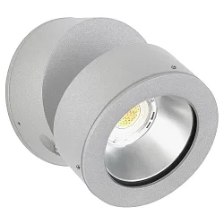 Buitenspot TYPE NO 2389 dimbaar, instelbaar IP54, zilver mat dimbaar