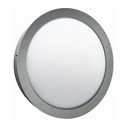 Wand- en plafondarmatuur TYPE NO 6174 rond E27 IP44, rvs dimbaar