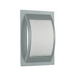 Wand- en plafondarmatuur TYPE NO 6199 klein E27 IP44, zilver mat dimbaar