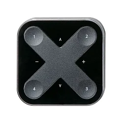 bluetooth wall controller CASAMBI XPRESS 8-fold, programmable, battery-powered, black