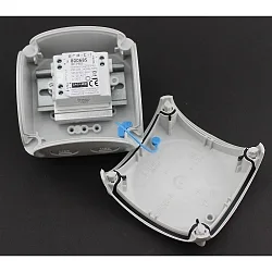 mast top POLEBOX (EMPTY BOX FOR CUSTOM USE), grey