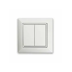 Bluetooth wandcontroller CASAMBI RW4EBTW ENOCEAN 4-voudig, programmeerbaar, wit