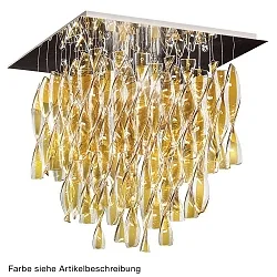 Ceiling luminaire PL AURA PX, E27, IP20, Murano glass, white