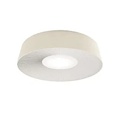 Plafondarmatuur PL VELVET 100 E27 IP20, beige, wit dimbaar