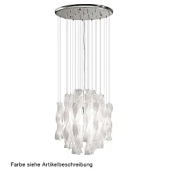 Pendelarmatuur SP AURA 45 E27 IP20, chroom, helder dimbaar
