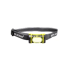 Zaklamp schakelbaar IP54, geel, zwart dimbaar