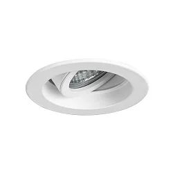 Downlight rond, draaibaar GX5,3 IP20, wit dimbaar