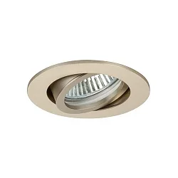 Inbouwspot TIRREL-R GX5.3 / MR16 rond, draaibaar GX5,3 IP20, champagne dimbaar