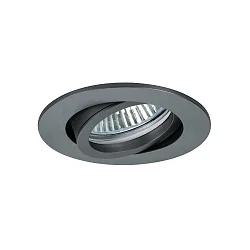 Inbouwspot TIRREL-R GX5.3 / MR16 rond, draaibaar GX5,3 IP20, mat, titaan dimbaar