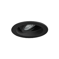Plafondinbouwarmatuur draaibaar GX5,3 IP20, zwart