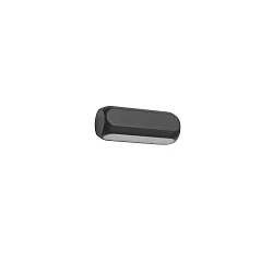 Wandarmatuur PENCIL WALL down, plat, cilindrisch IP20, gepoedercoat, wit dimbaar