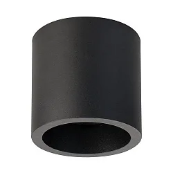 Downlight rond IP20, zwart 