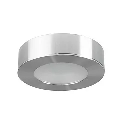 Downlight met stekker IP20, aluminium mat dimbaar