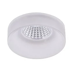 Inbouwarmatuur IP20, glanzend, transparant 13W 950lm 3000K 20-40° 20-40° CRI 80-89