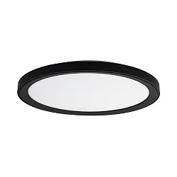 Plafondarmatuur SUNNY MAXI / 55CM DALI-2 DALI aanstuurbaar, CCT Switch, direct / indirect IP20, zwart mat dimbaar