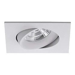 Downlight INDIWO83 draaibaar, vierkant IP20, wit dimbaar