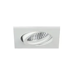 recessed luminaire IP20, glossy, transparent, white  3W 340lm 4000K 20-40° 20-40° CRI 80-89