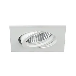recessed luminaire PAYTON-S swivelling, square LED IP20, white dimmable 3W 340lm 4000K 20-40° 20-40° CRI 80-89