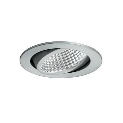 Inbouwarmatuur IP20, glanzend, transparant dimbaar 12W 1230lm 3000K 20-40° 20-40° CRI 80-89