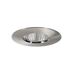 recessed luminaire BIG65 round, rigid LED IP65, nickel matt dimmable 8W 730lm 3000K 20-40° 20-40° CRI 80-89
