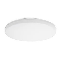 Plafondarmatuur voor buiten BYAM-R MAXI rond, CCT Switch, slagvast, schakelbaar, multipower IP65, wit mat 