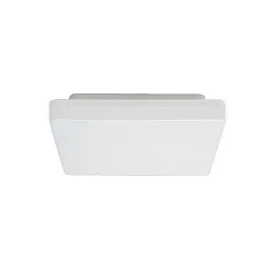 Plafondarmatuur voor buiten BYAM-S MINI hoekig, CCT Switch, slagvast, schakelbaar, multipower IP65, wit mat 