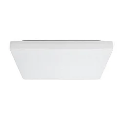 Plafondarmatuur voor buiten BYAM-S MAXI hoekig, CCT Switch, slagvast, schakelbaar, multipower IP65, wit mat 