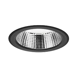 Inbouwarmatuur IP20, glanzend, opaal, zwart dimbaar 25W 1962lm 4000K CRI 90-100