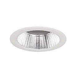 Inbouwarmatuur IP20, glanzend, opaal, wit 19W 1235lm 3000K CRI 90-100