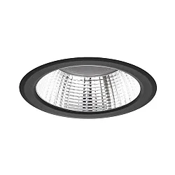 Inbouwarmatuur IP20, glanzend, opaal, zwart  19W 1310lm 4000K CRI 90-100
