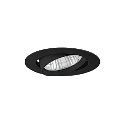 recessed luminaire IP20, glossy, black  32W 3800lm 3000K CRI 90-100