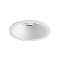 downlight ODEMAR / PHASE DIM 830 round, rigid, set back IP20, white matt dimmable