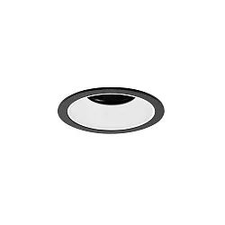 Plafondinbouwarmatuur BINATO draaibaar, roteerbaar, direct IP20, zwart, wit dimbaar