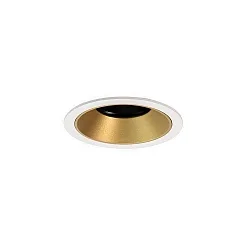 Plafondinbouwarmatuur BINATO draaibaar, roteerbaar, direct IP20, goud dimbaar