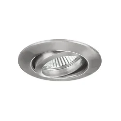 Recessed HV spot GU10, max. 50W, round