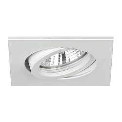 Inbouwspot TIRREL-R GU10 / PAR16 hoekig, draaibaar, met Afstandhouder GU10 IP20, wit dimbaar