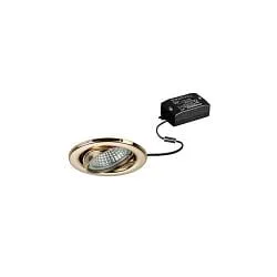 Inbouwspot BRONNY LED ON/OFF rond, draaibaar, incl. chauffeur, set van 1 IP20